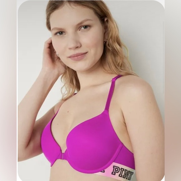 Victoria's Secret pink
Strappy Back Push Up Bra 40B 40DD 36C &
Panty Set VS - Picture 11 of 12